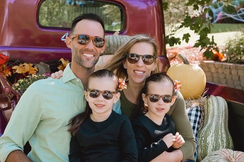 Rachel's family fall photo